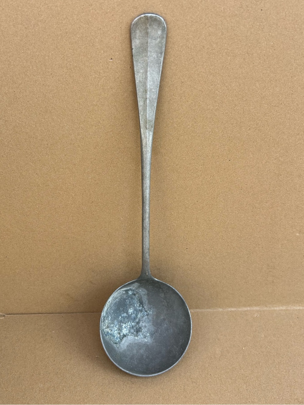 Vintage Konakwerke Germany Aluminum Soup Ladle Retro Collectible Serving Spoon